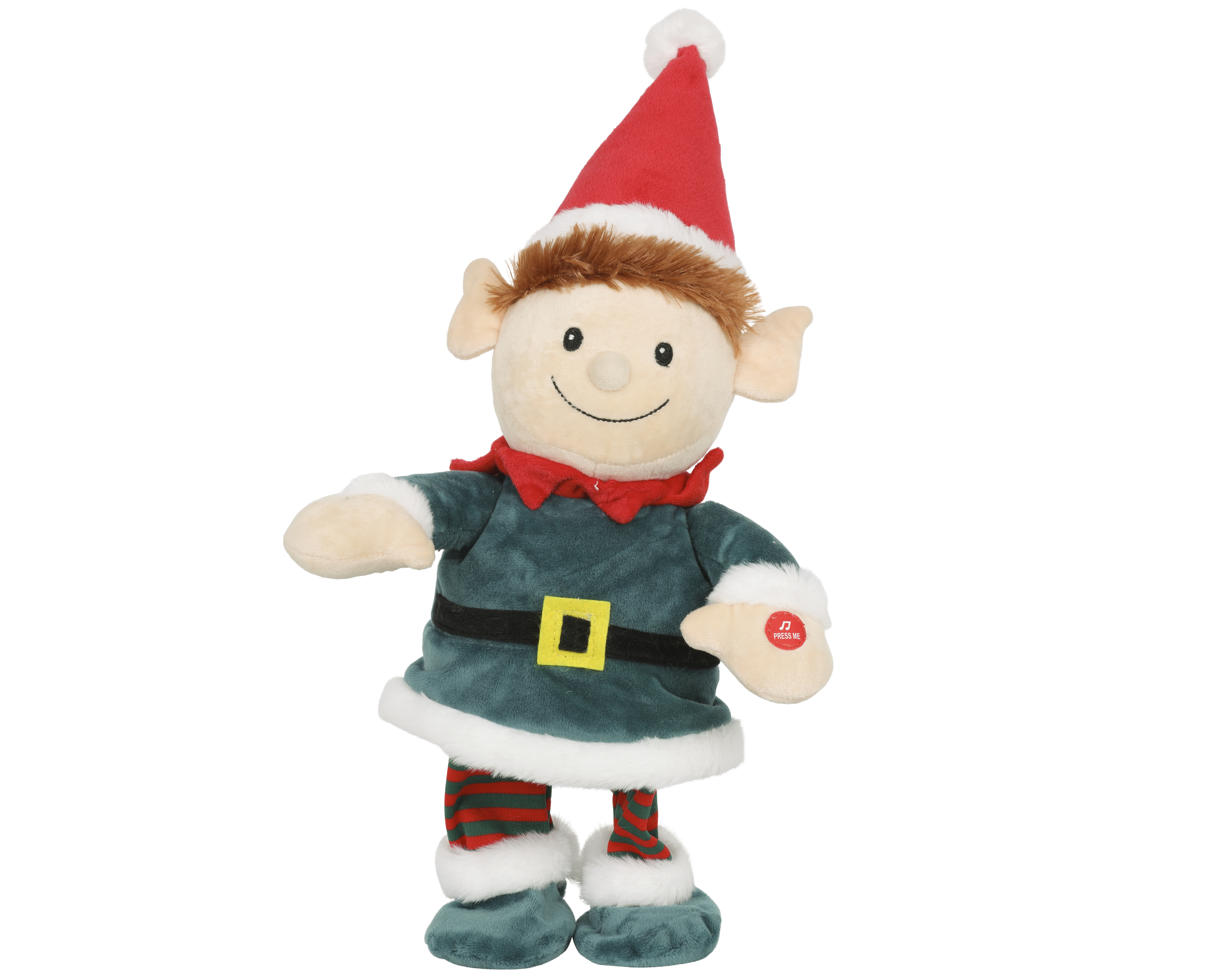 Elf 16x10x32 cm - met Beweging en Muziek - op Batterijen (incl.)