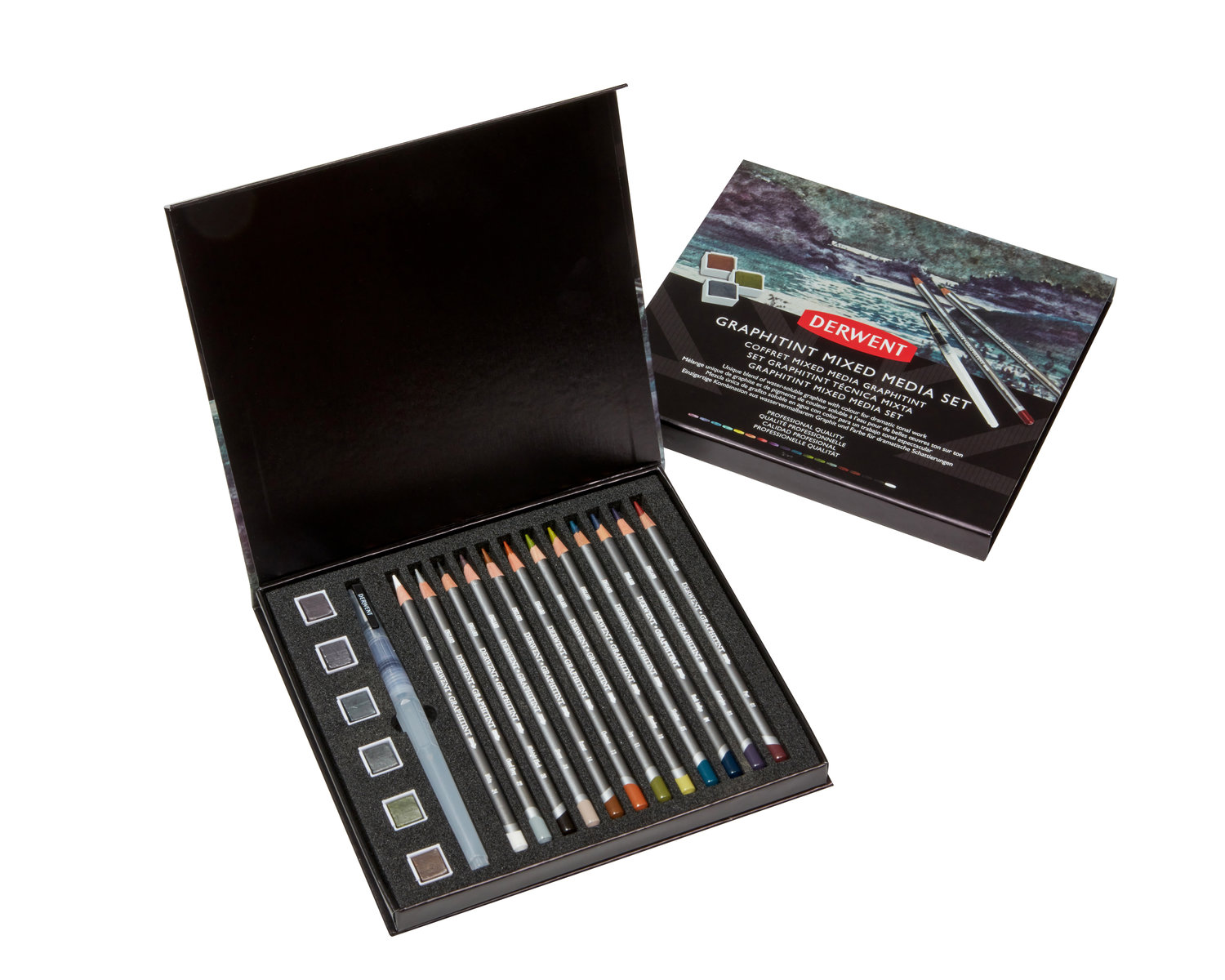 Derwent Graphitint Mixed Media Set 19 stuks - assorti