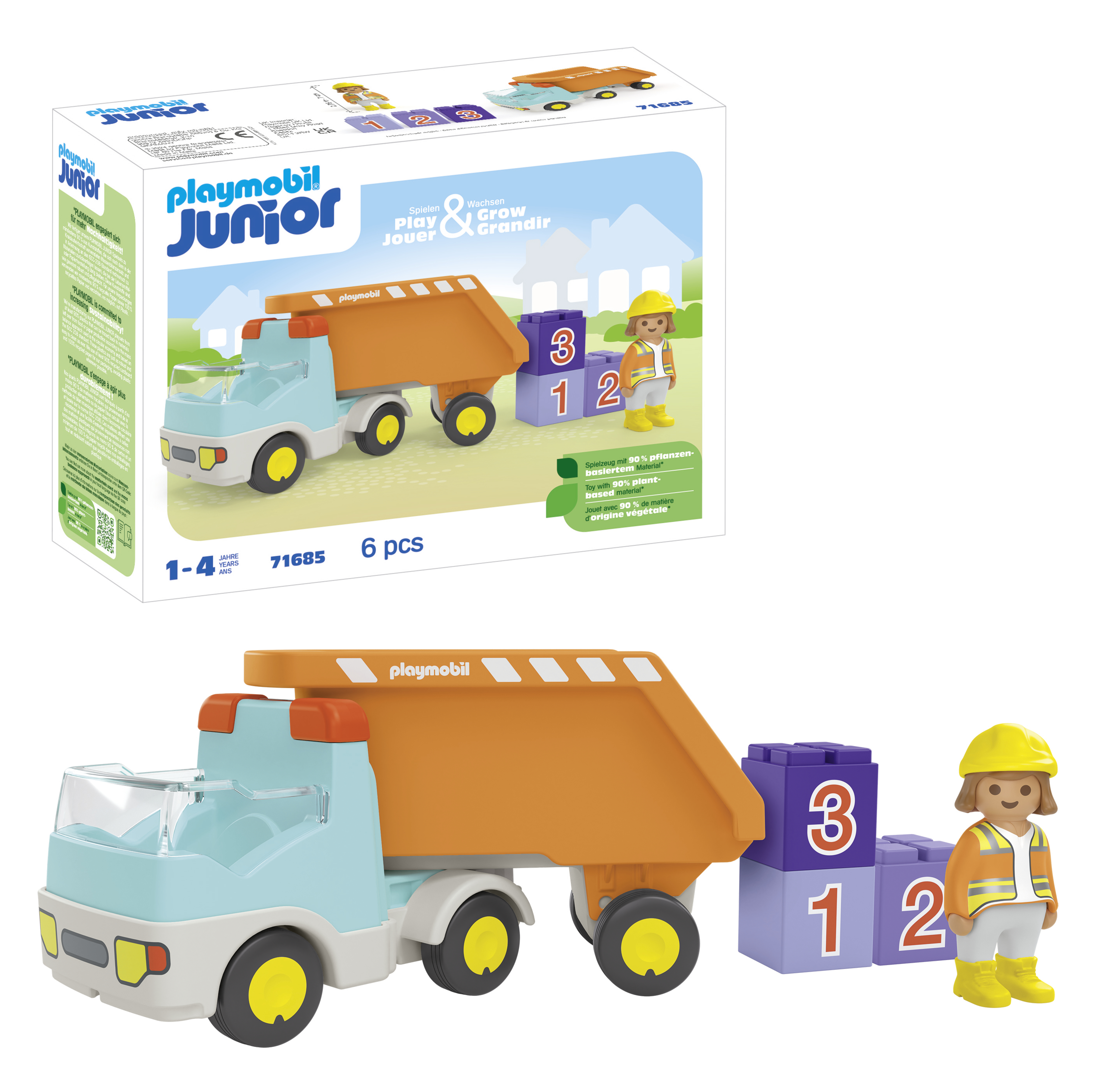 Playmobil Junior 71685 Kiepwagen