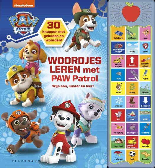 Paw Patrol - Woordjes leren met Paw Patrol  3+