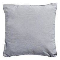 Madison Sierkussen 45x45 cm Piping Panama Light Grey