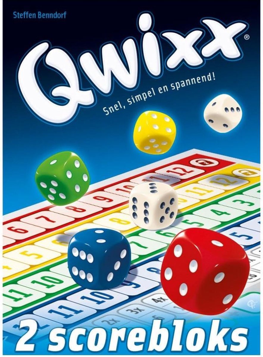 Qwixx 2 extra Scorebloks