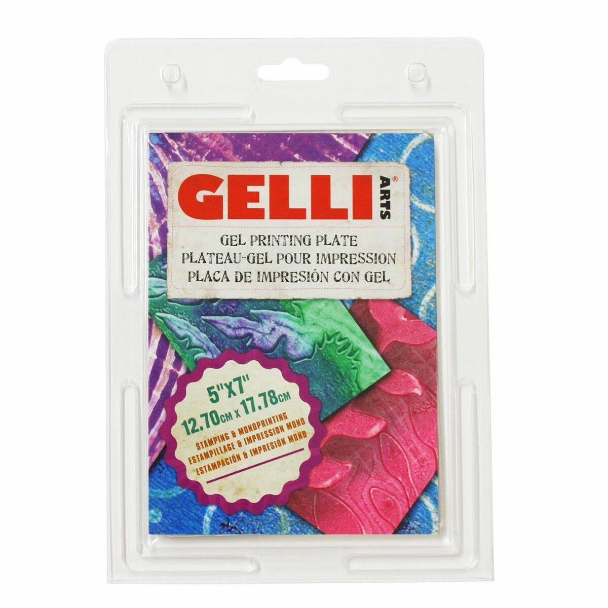 Gelli Arts Gel Printing Plate 12x17 cm