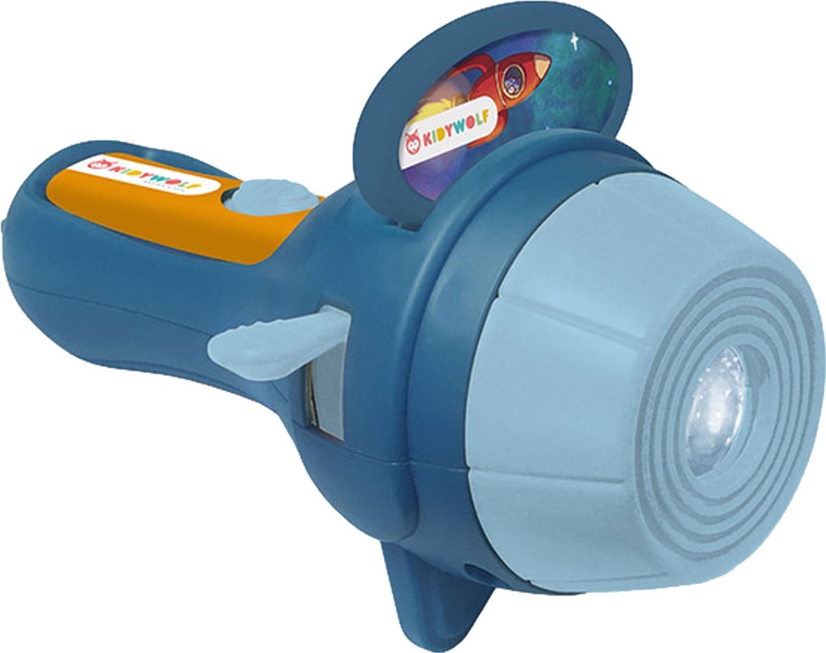 Kidywolf Kidyslide Story Lamp projection Blauw Adventure