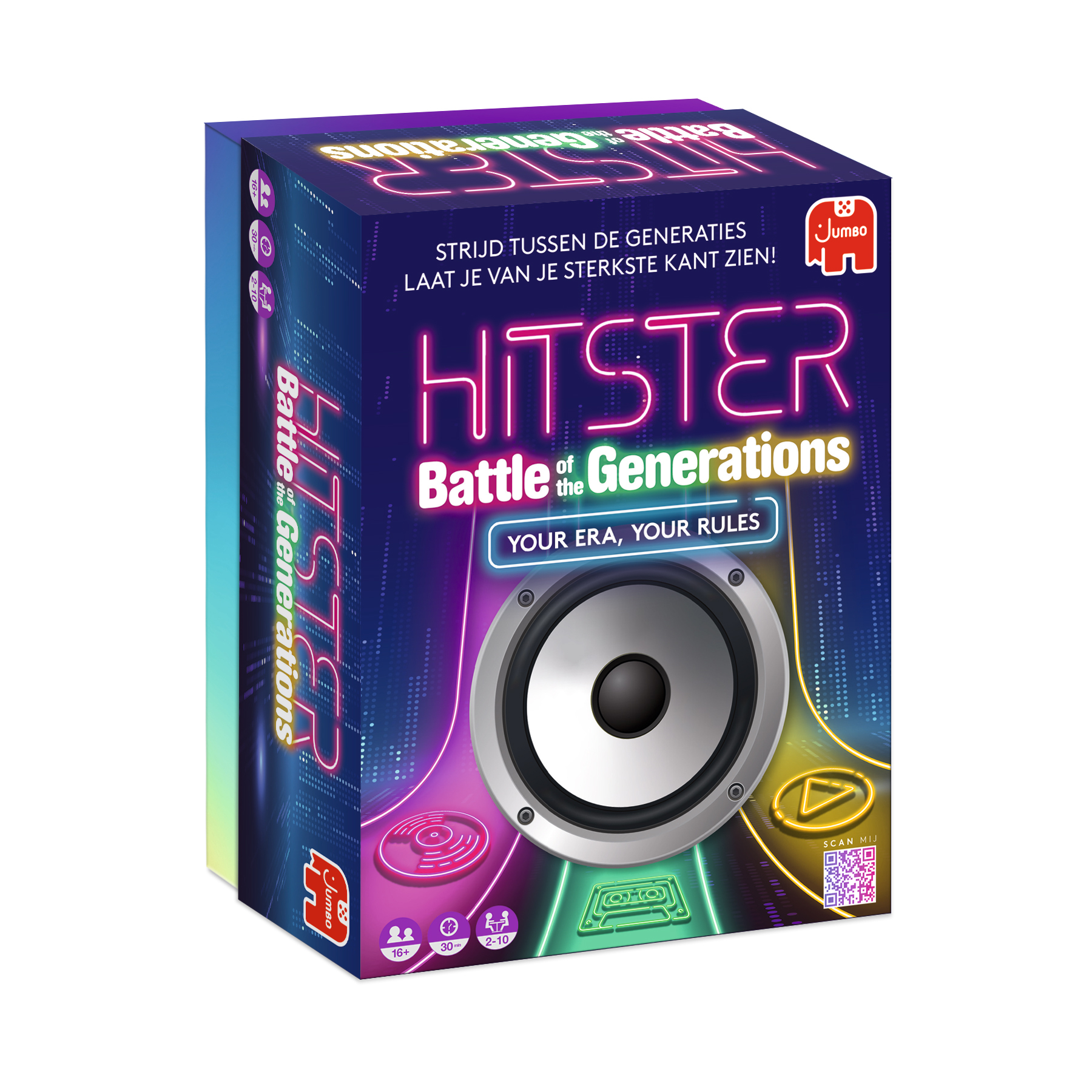 Hitster - Battle of the Generations NL - Muzikaal Partygame