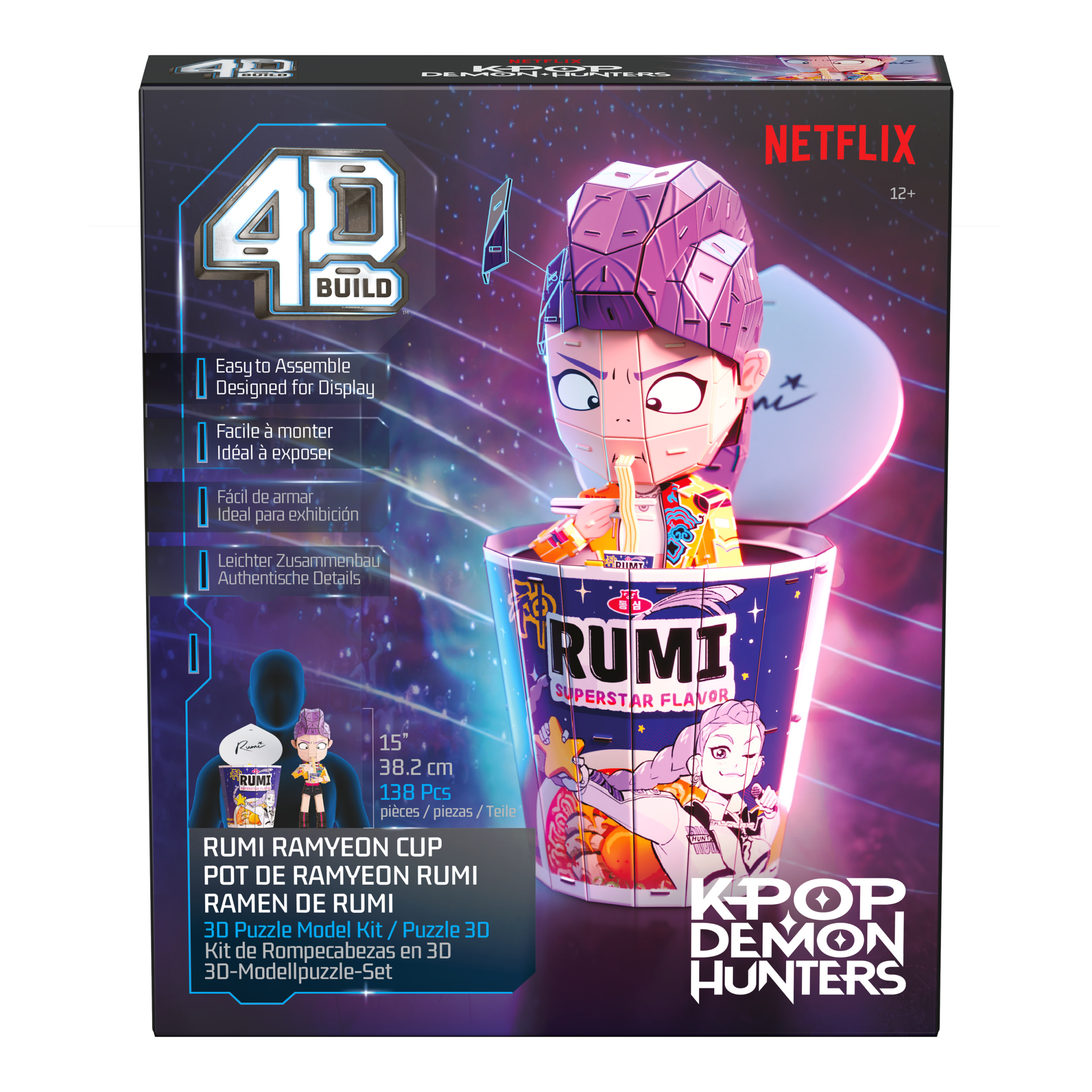 4D Build Kpop Demon Hunters - Rumi Ramen Cup