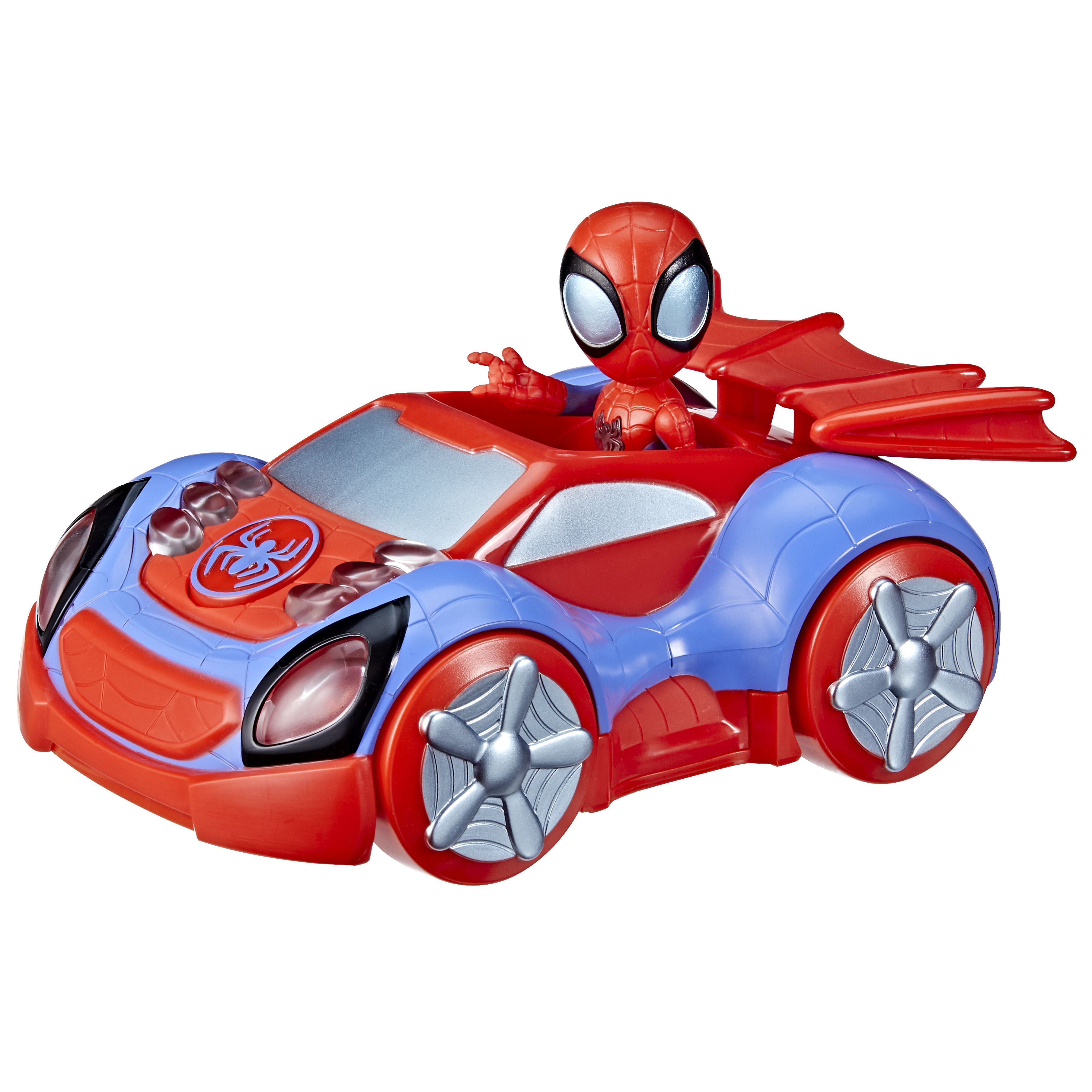 Spidey and His Amazing Friends Glow Tech Voertuig- assortiment -prijs per stuk