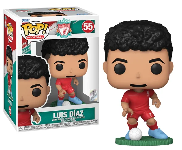 Funko Pop! Football - Liverpool FC: Luis Diaz 55