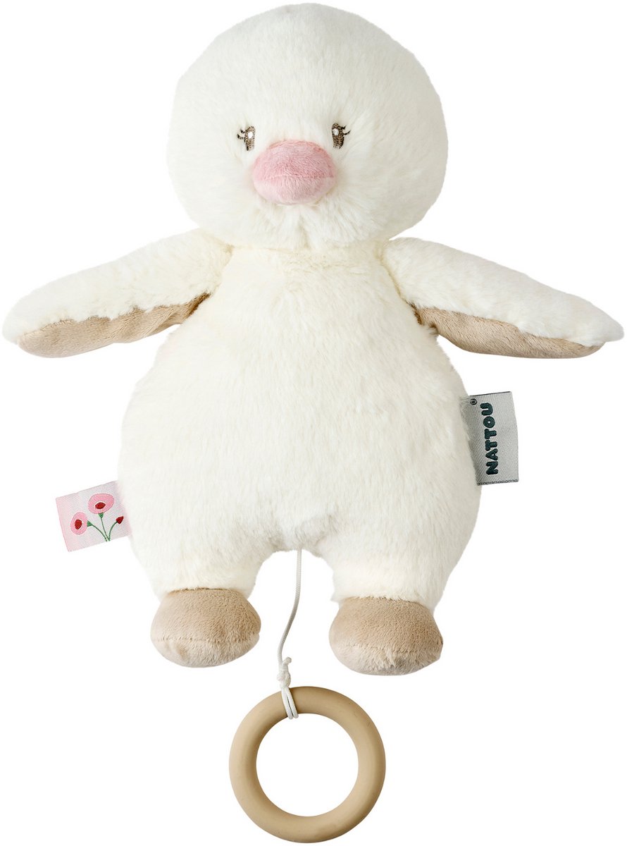 Nattou FanFan Muziekknuffel Eendje 30 cm
