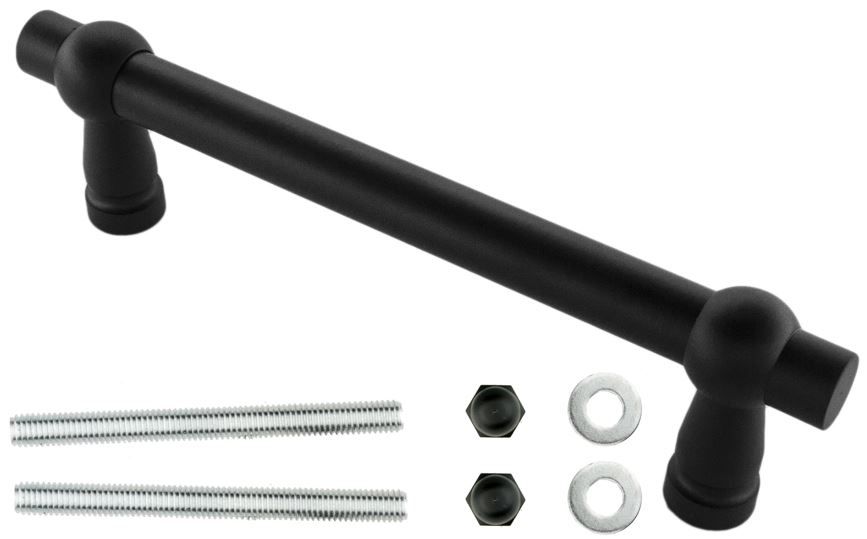 HDD Deurtrekker Petra 200 mm Zwart