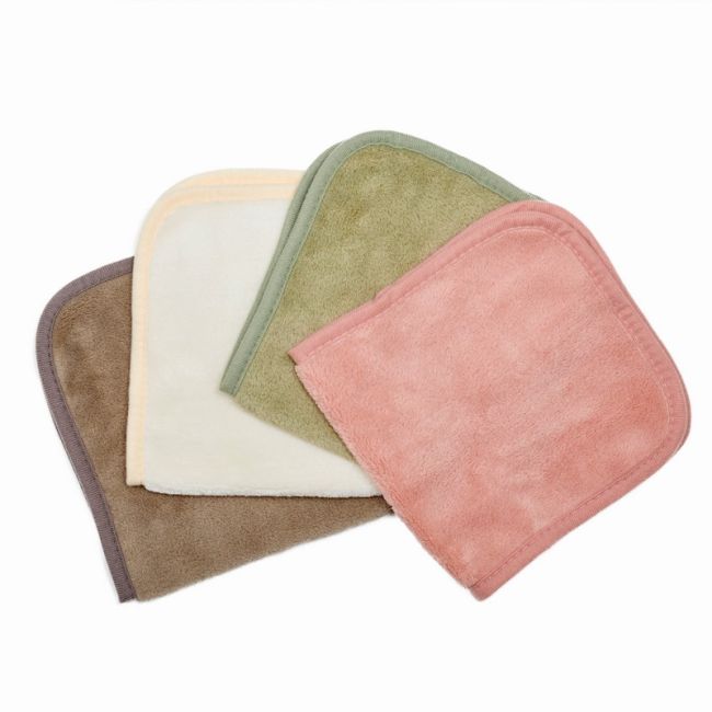 Erase Your Face Make-up Remove Doekjes Multi Pastel 4 stuks - Herbruikbaar