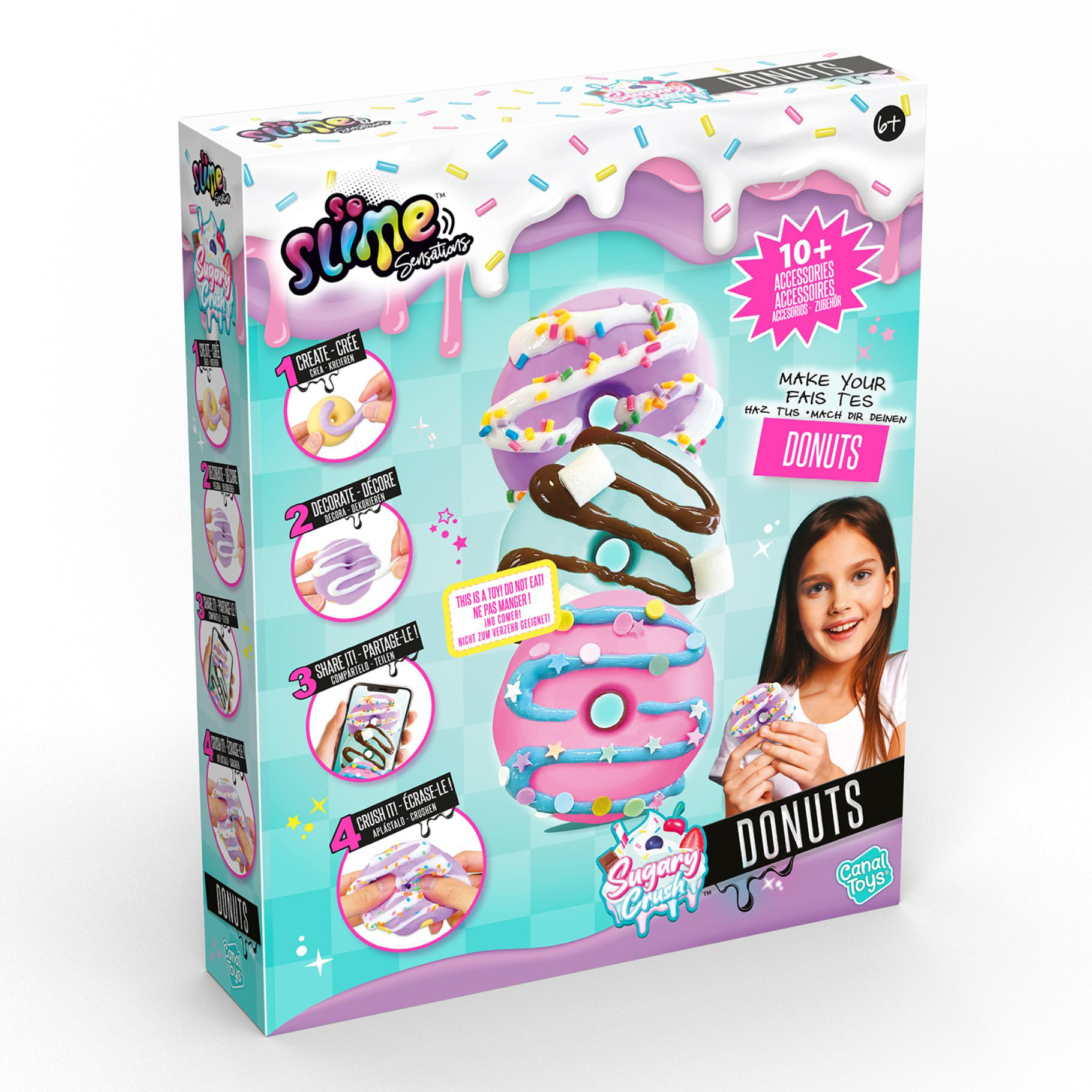 So Slime Slime Sugary Crush Donuts