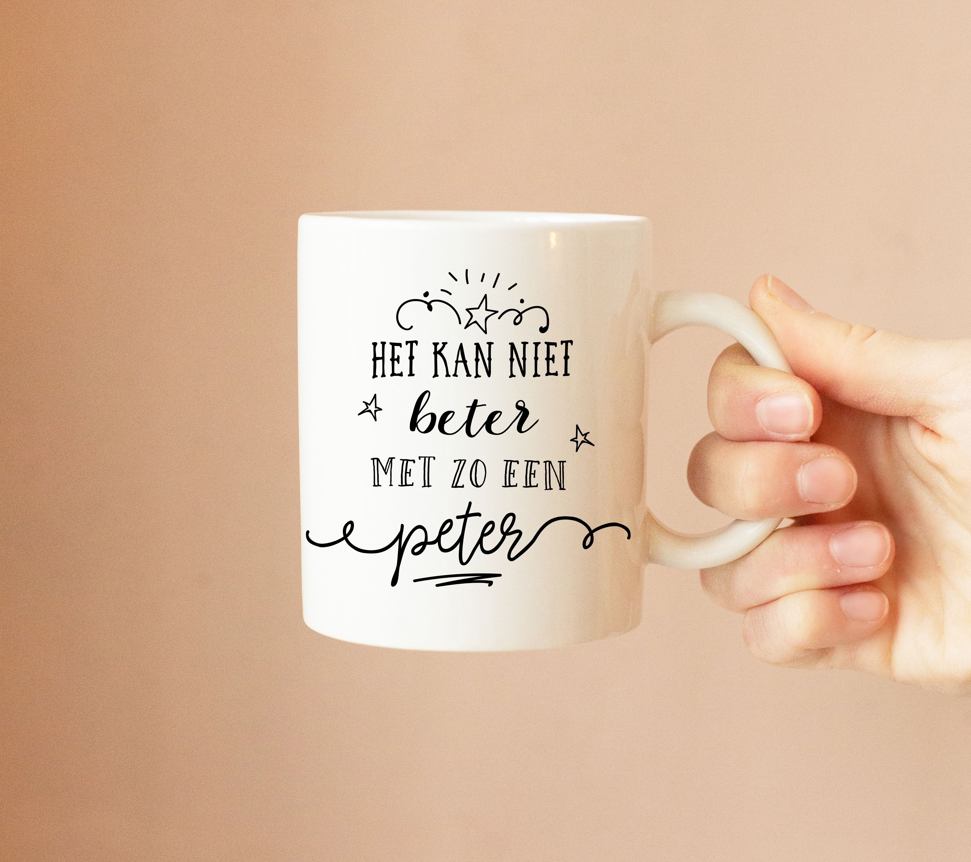 Beker het Kan Niet Beter met Zo'n Peter Script