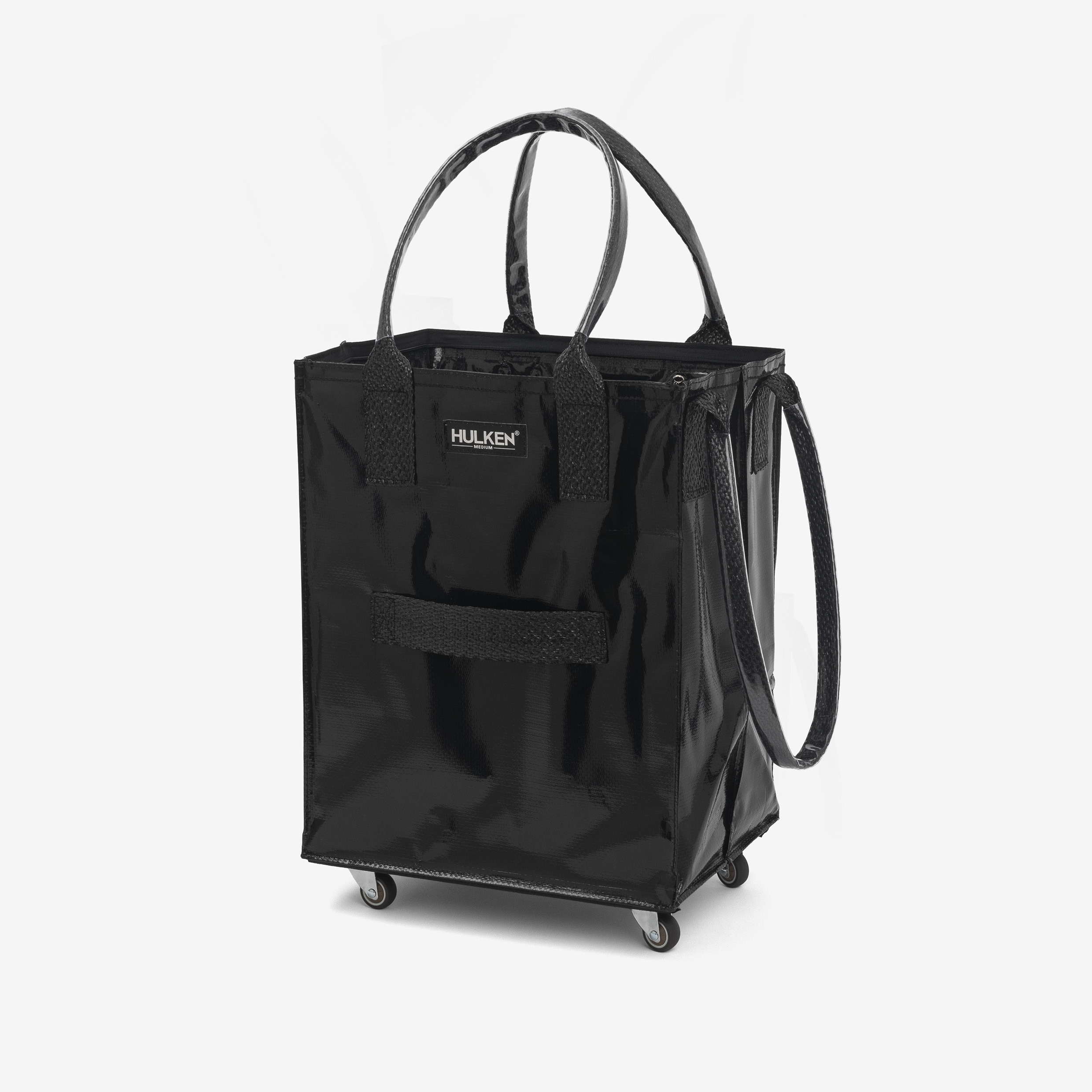 Hulken Original Trolley Tote Bag medium Black 40x56x30cm