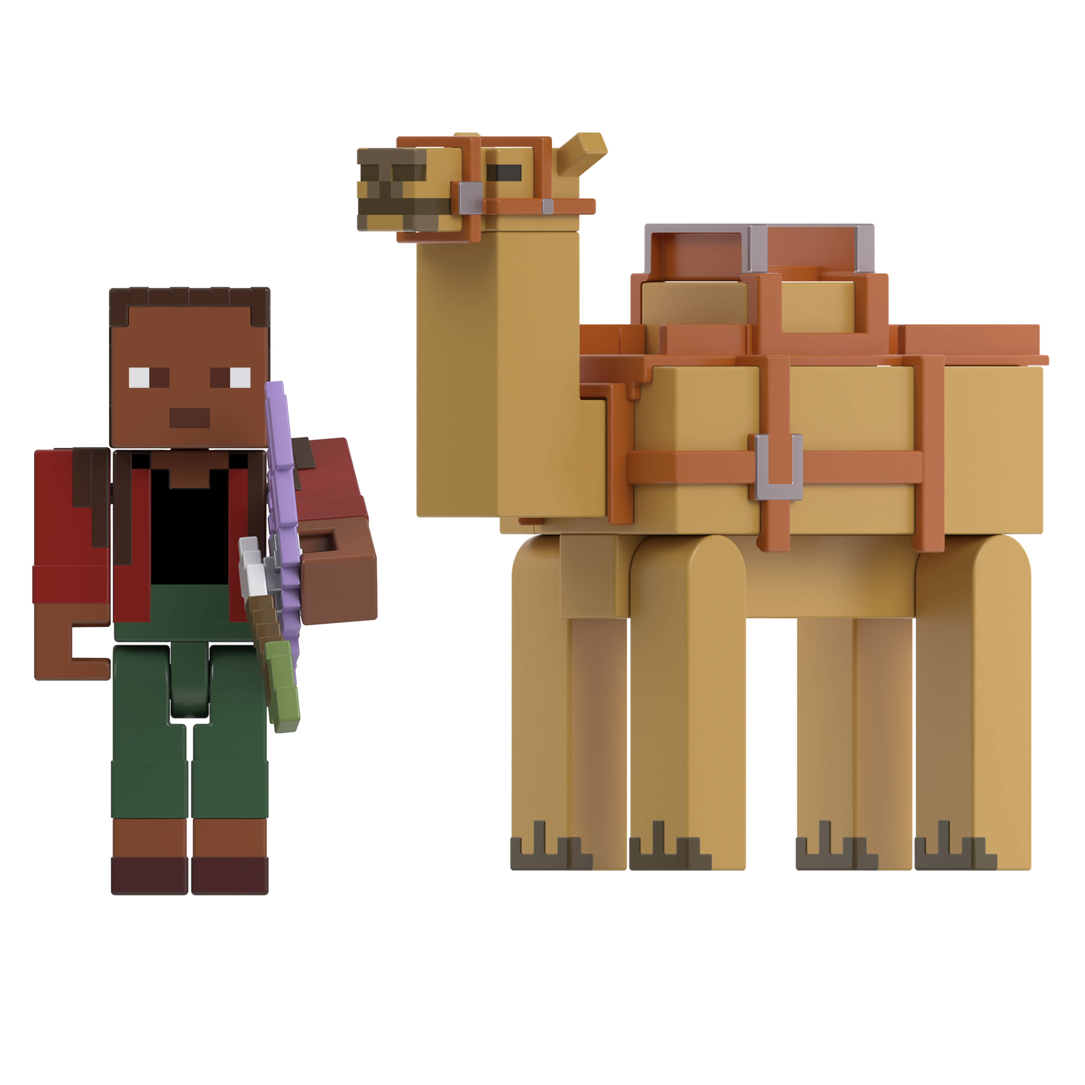 Minecraft Figuur 8 cm 2 pack met accessoires, assorti - prijs per stuk