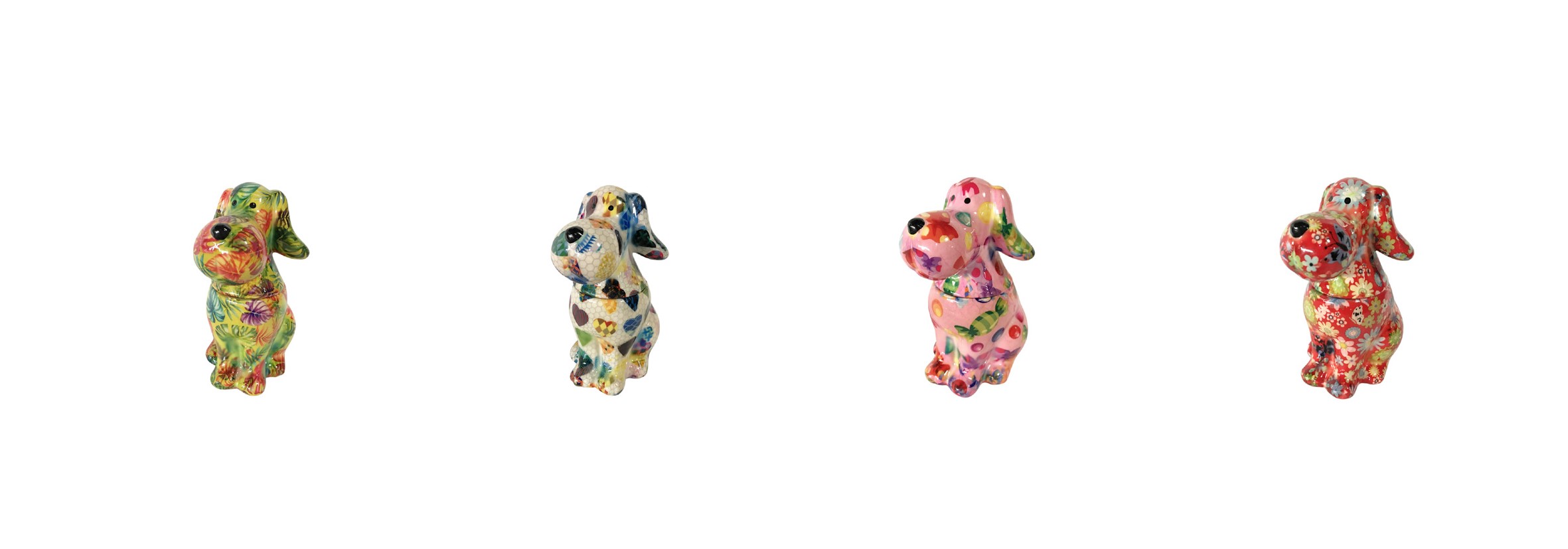 SNOEPPOT SWEET TOBY - HOND 17x11x19.5cm - ASSORTI