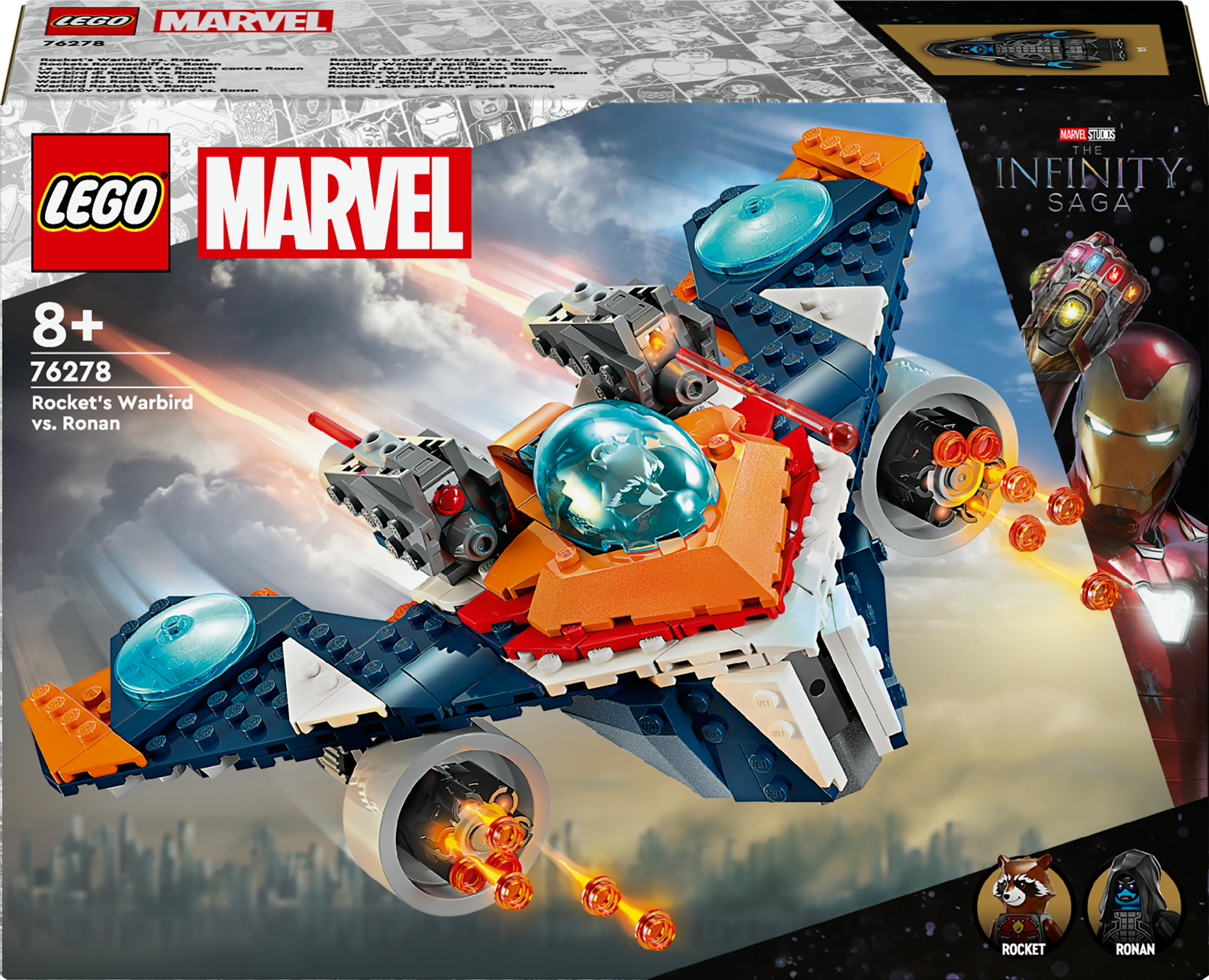 LEGO Super Heroes 76278 Rockets Warbird vs. Ronan