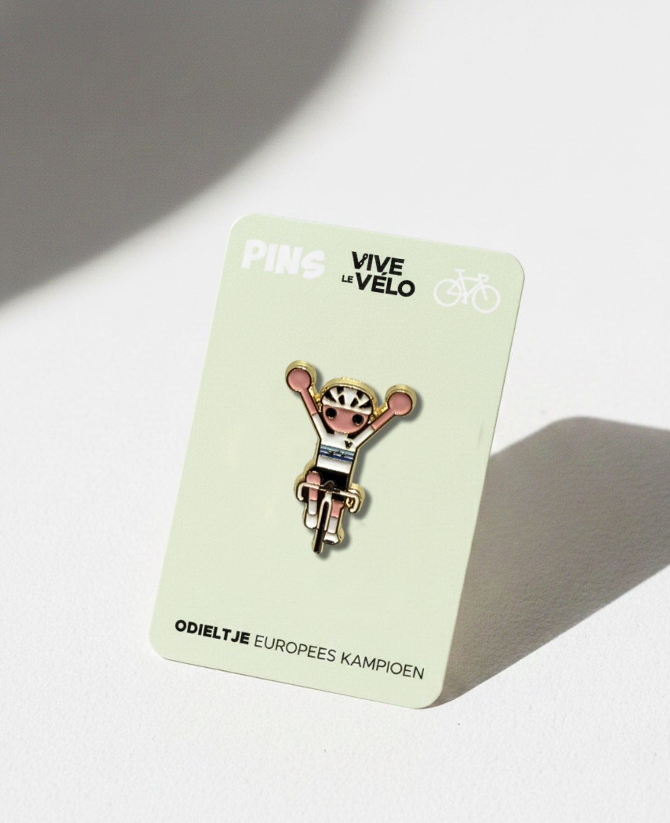 Vive Le Vélo Pin Odieltje Europees Kampioen