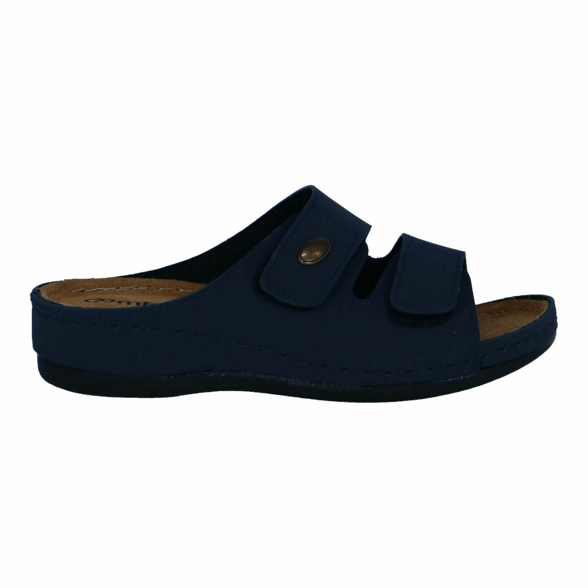 Comfort Plus Muil Dames 2 velcro D Blauw maat 41
