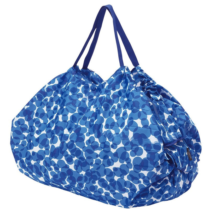 Shupatto One-Pull Shopper Basic  L 40l  Umi (Ocean) 40x50 cm - Opvouwbaar