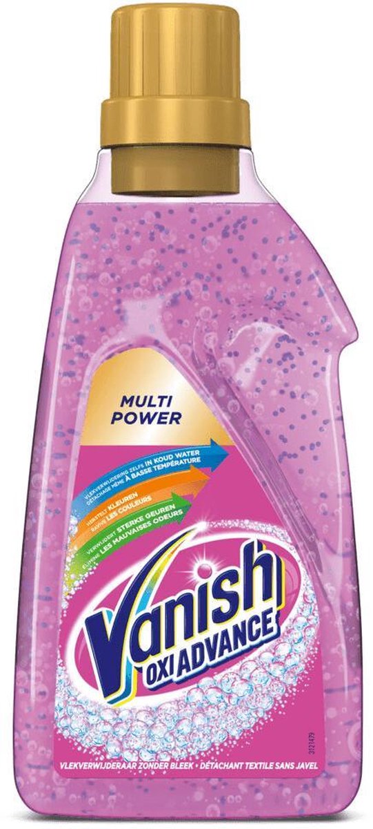 Vanish Wasmiddel Gel Oxi Advance multi Power 750 ml