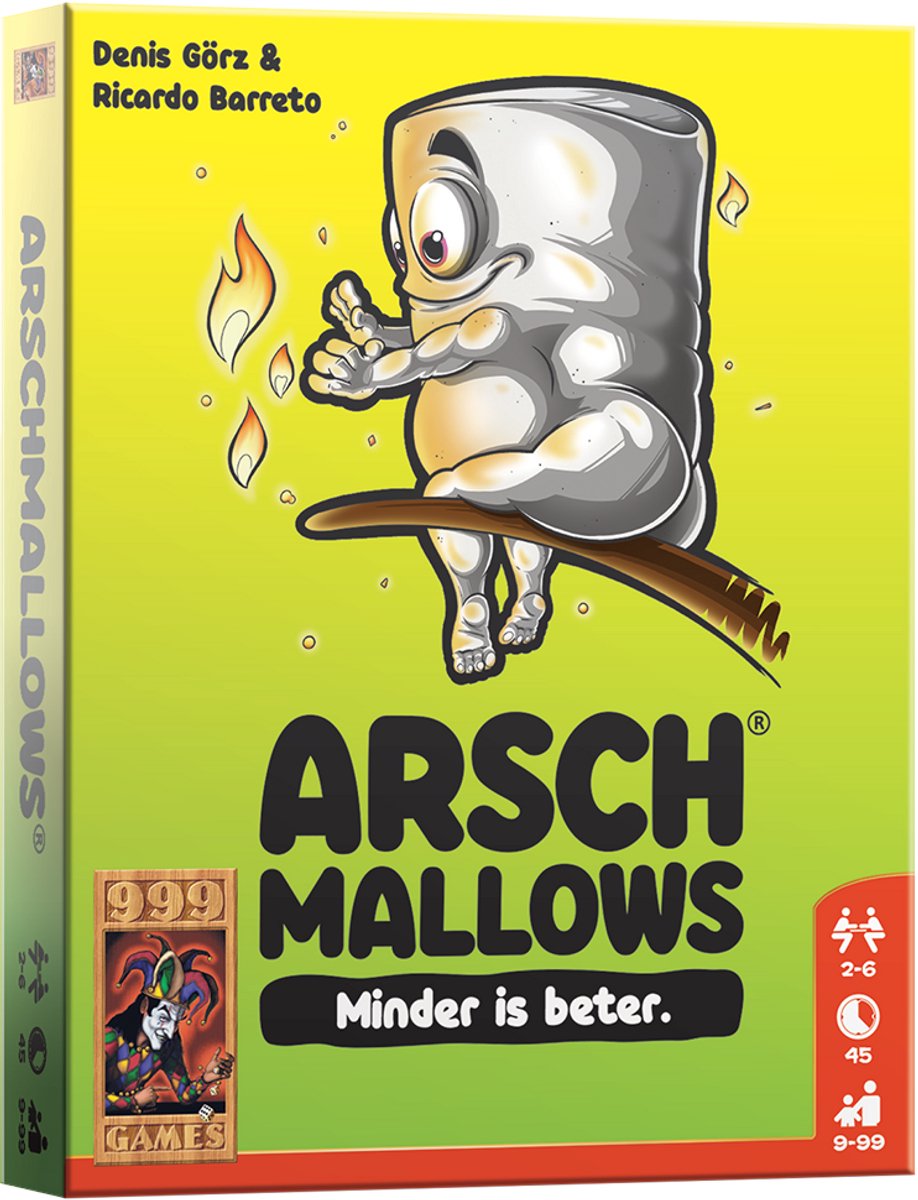 Arschmallows - Hilarisch kaartspel - Minder is beter