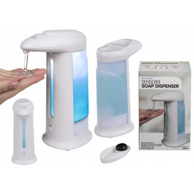 Zeepdispenser met Sensor 330ml 20x12 cm