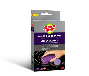 Scotch Brite Schuurspons Vitroceramica voor Glaskeramische Kookplaten