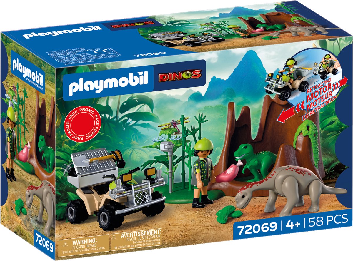 Playmobil 72069 Dinos Dino schuilplaats