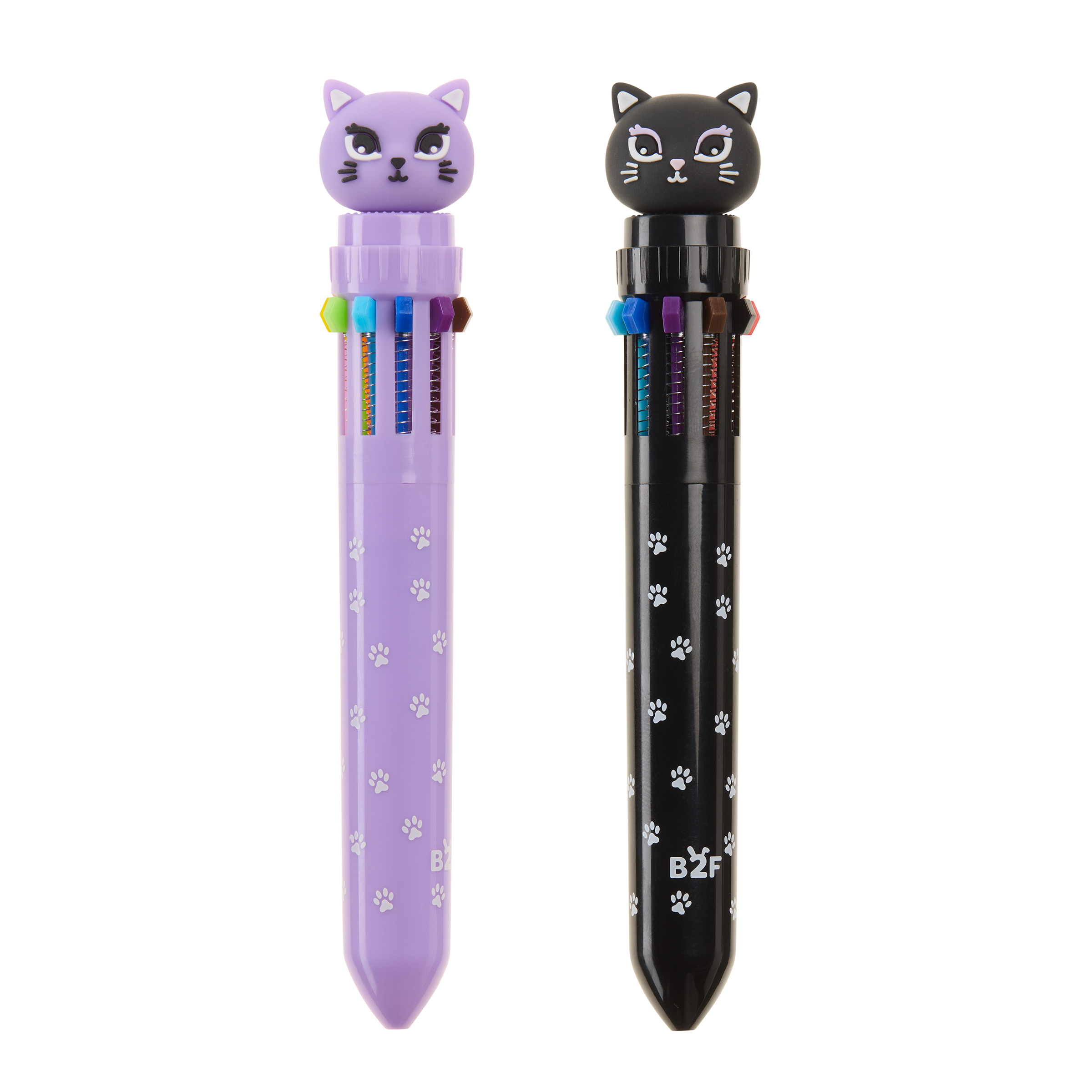 Back2Fun Multicolor Balpen Kat assorti - prijs per stuk
