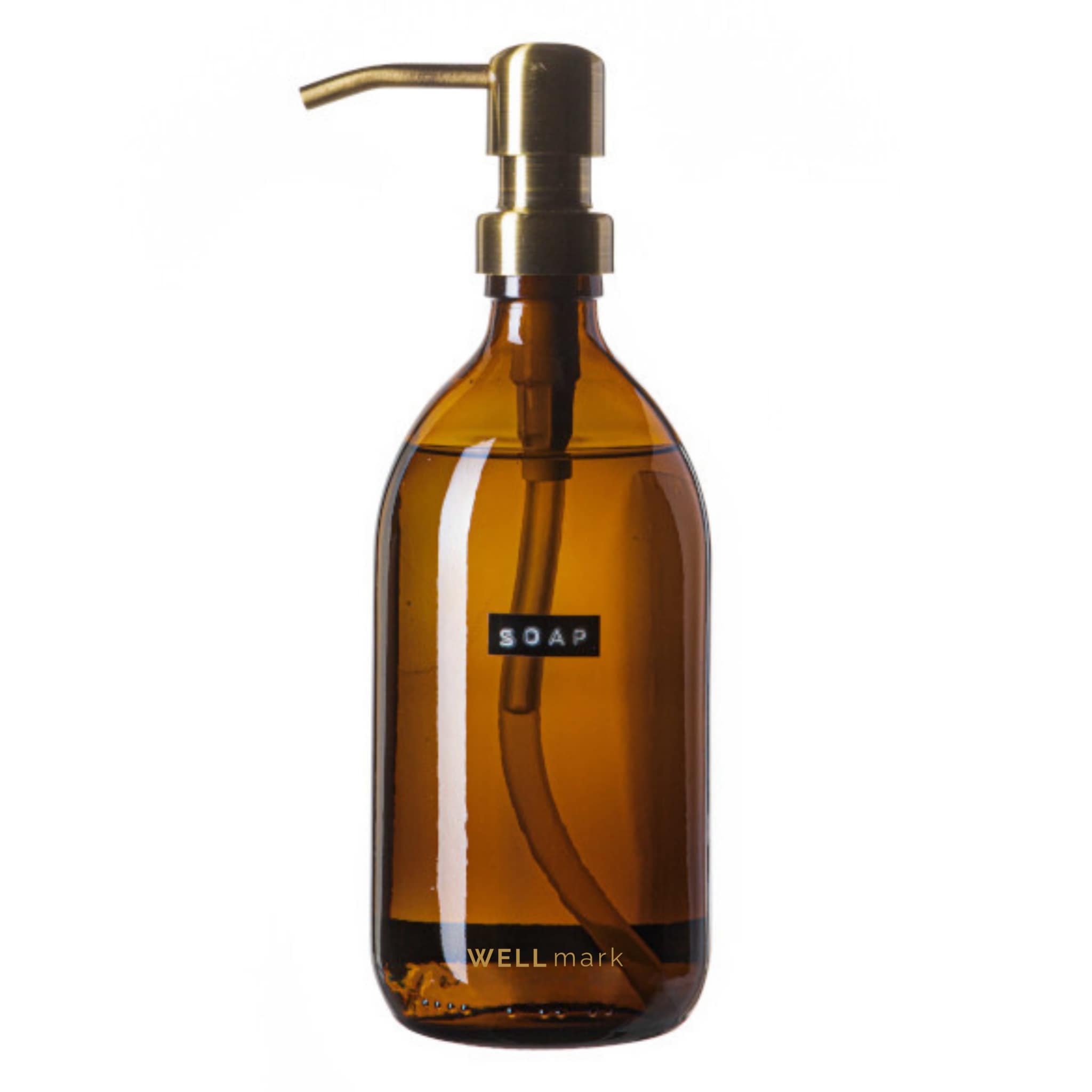 Wellmark Handzeep Bamboo 250ml - Soap - Amber/Brass