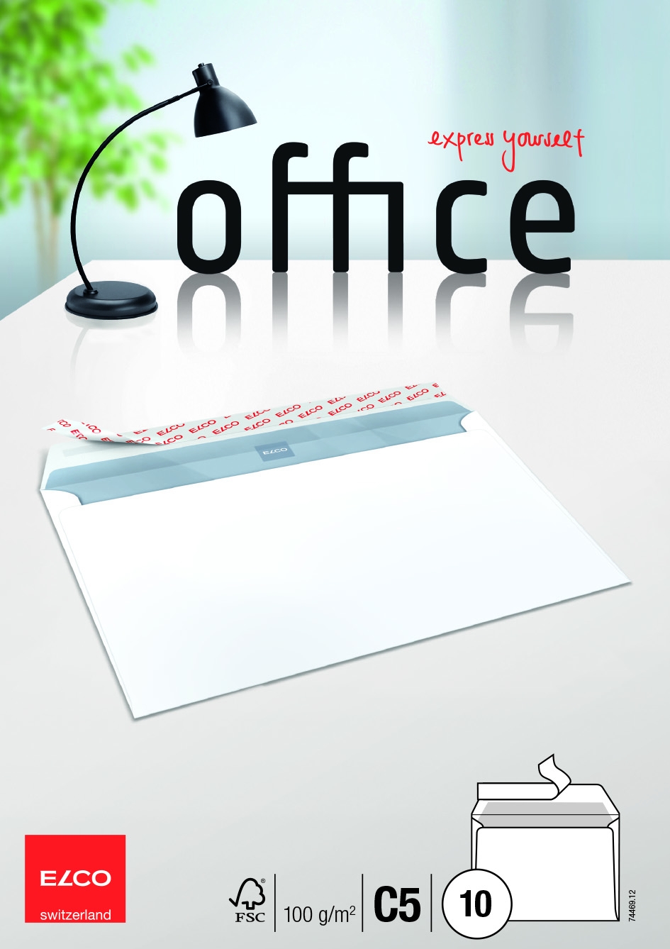 Elco Enveloppen C5 Office Wit 100 gr 10 stuks