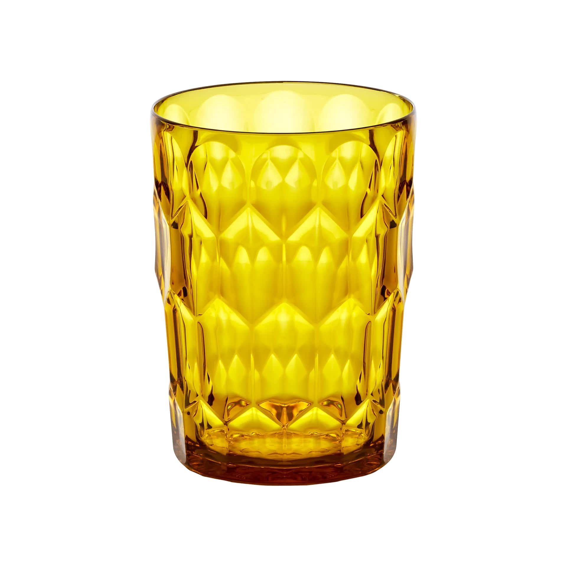 Guzzini Waterglas Vanity Aria Terra Saffron 480ml - Bio-based SAN - 8.6x11.8 cm - Tumbler