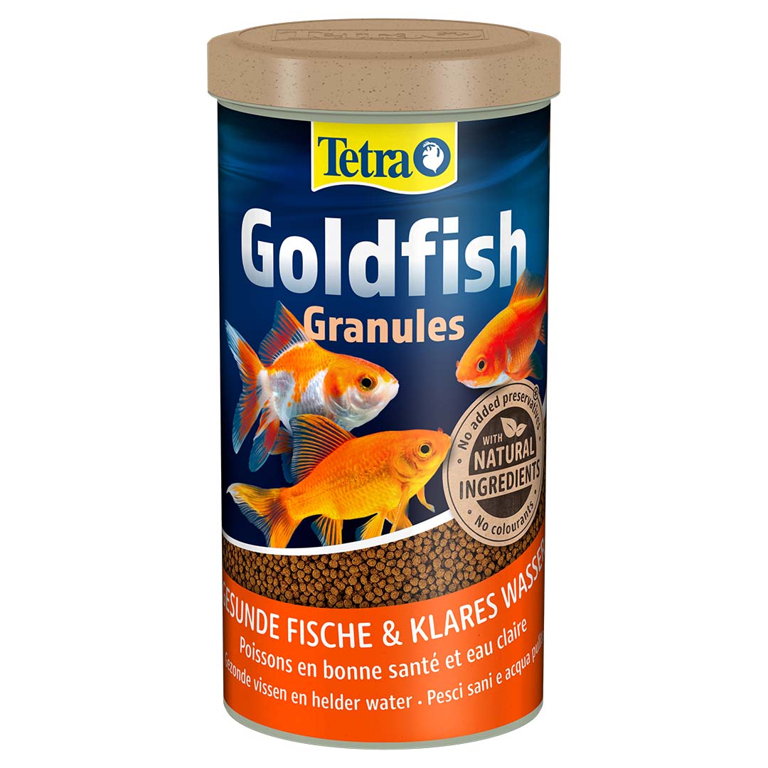 Tetra Goldfish Granules 1 l Totaalvoeder voor Alle Goudvissen