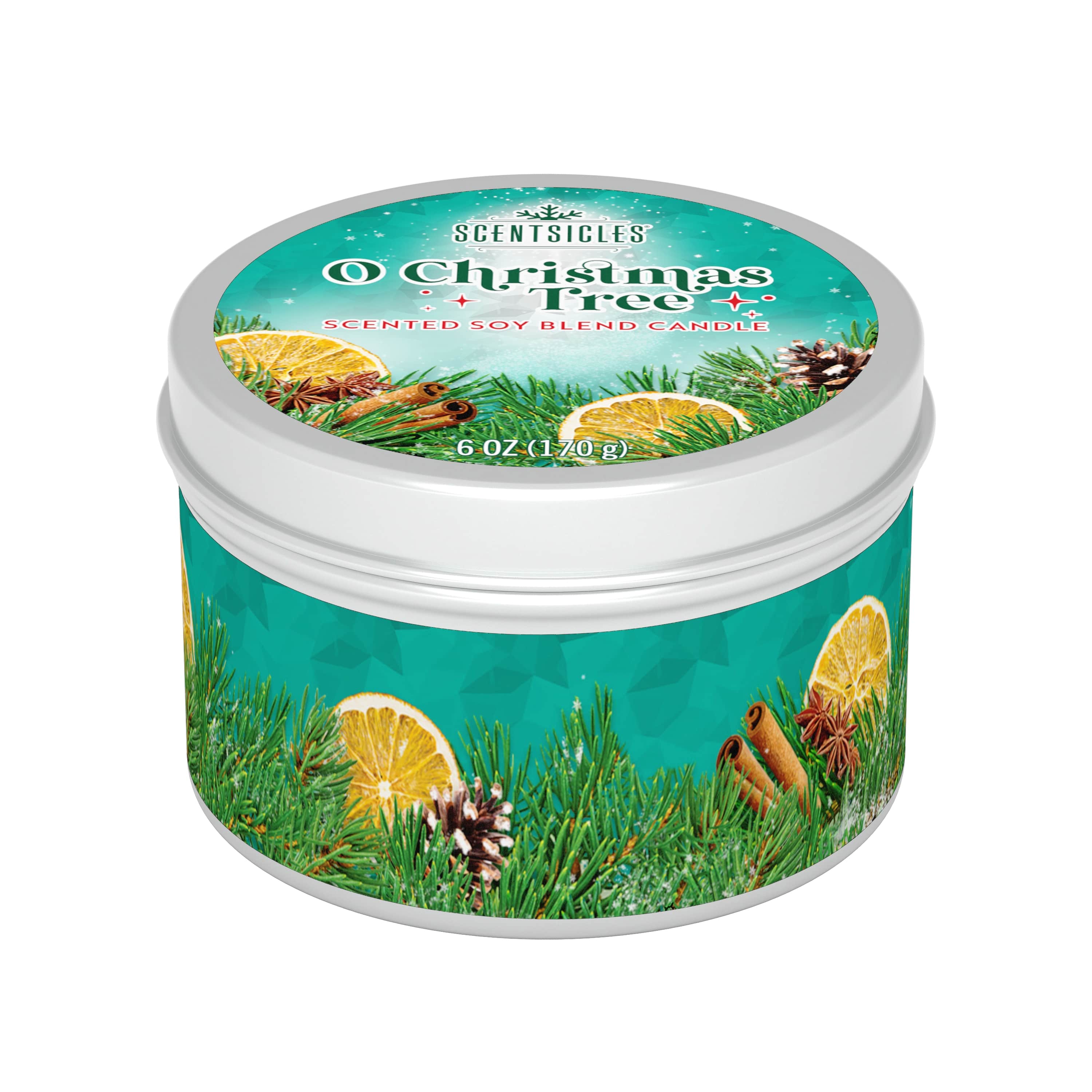Scentsicles Geurkaars O Christmas Tree 170g