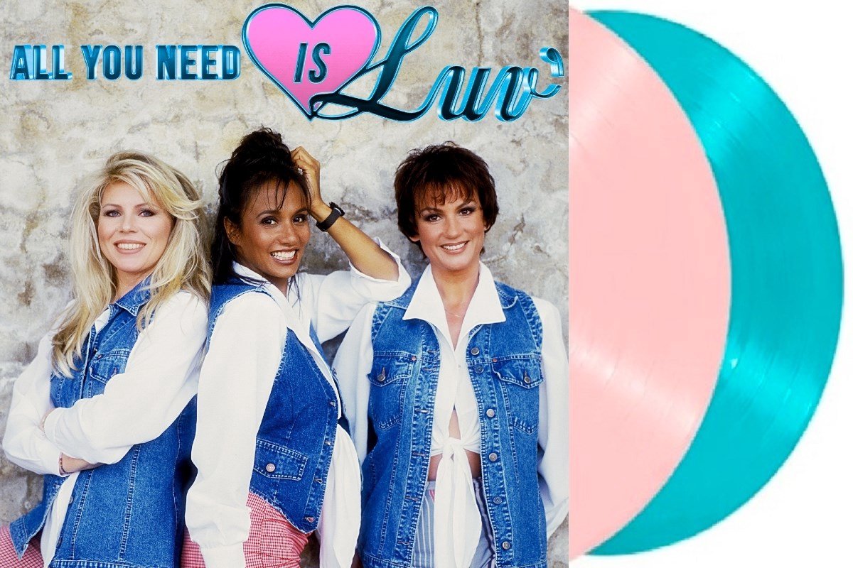 Luv - All You Need Is Luv 2LP Roze & Blauwe Vinyl Edition
