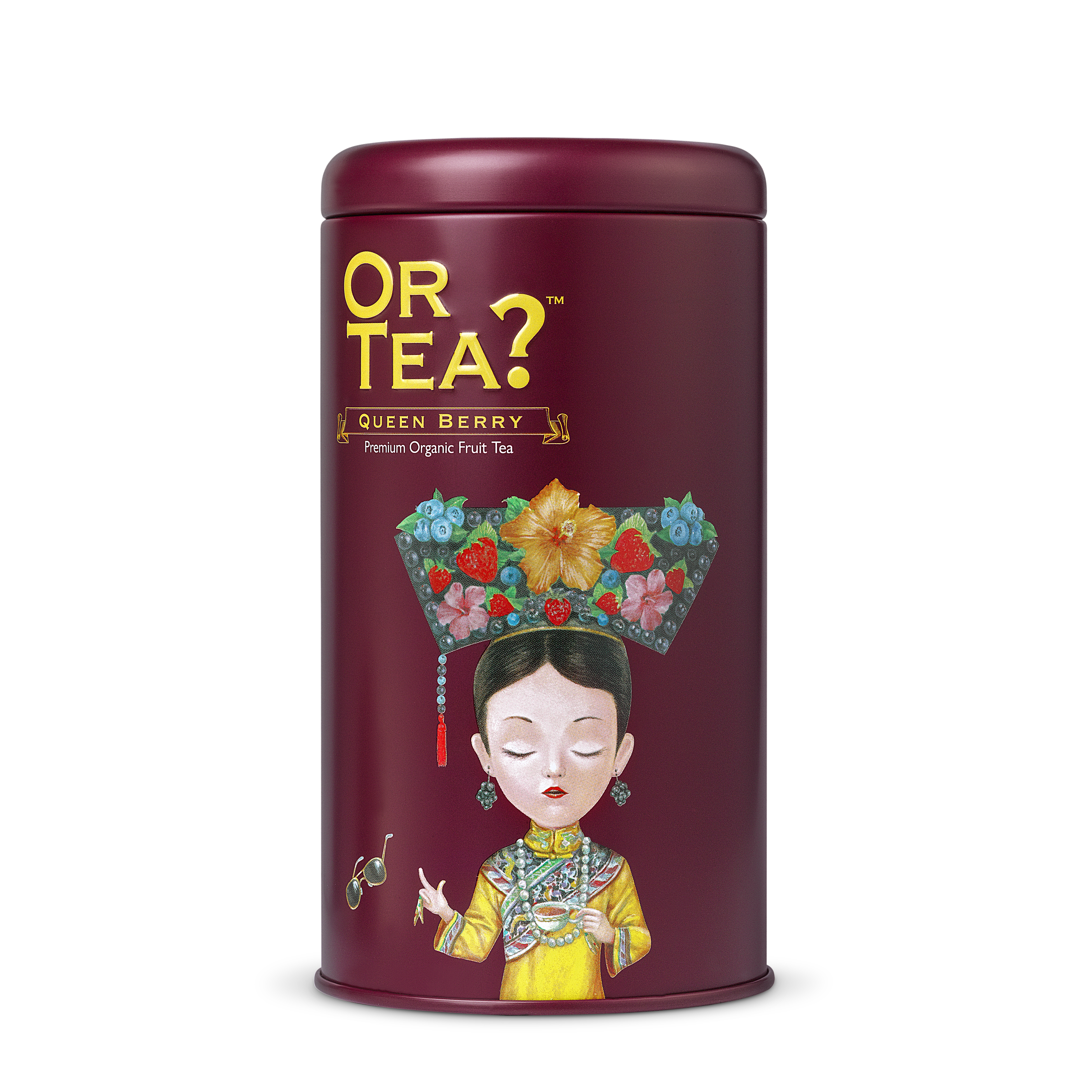Or Tea? Queen Berry Bio Thee Blik 100g
