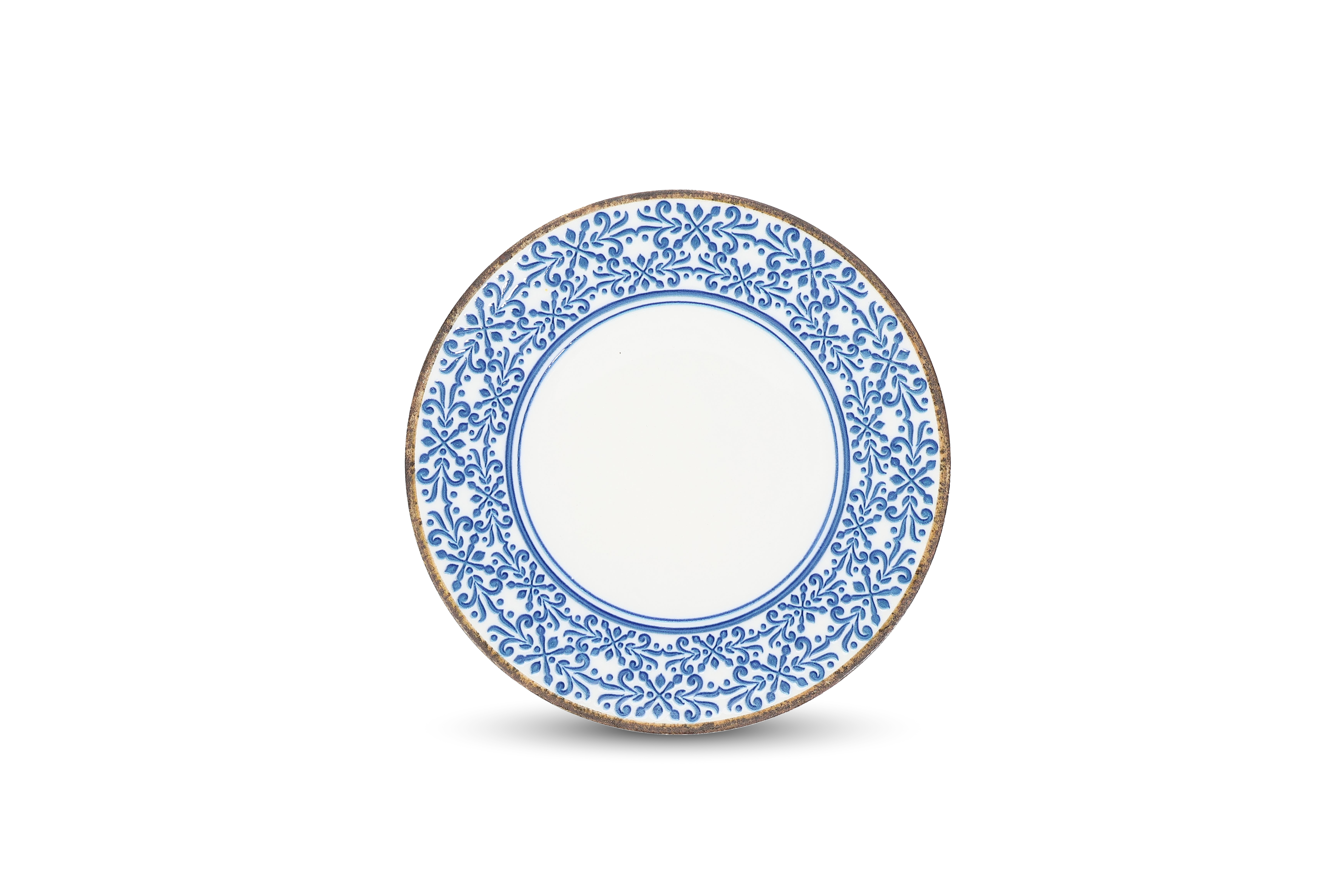 BonBistro Plat Bord Azul Blauw 27cm - Porselein