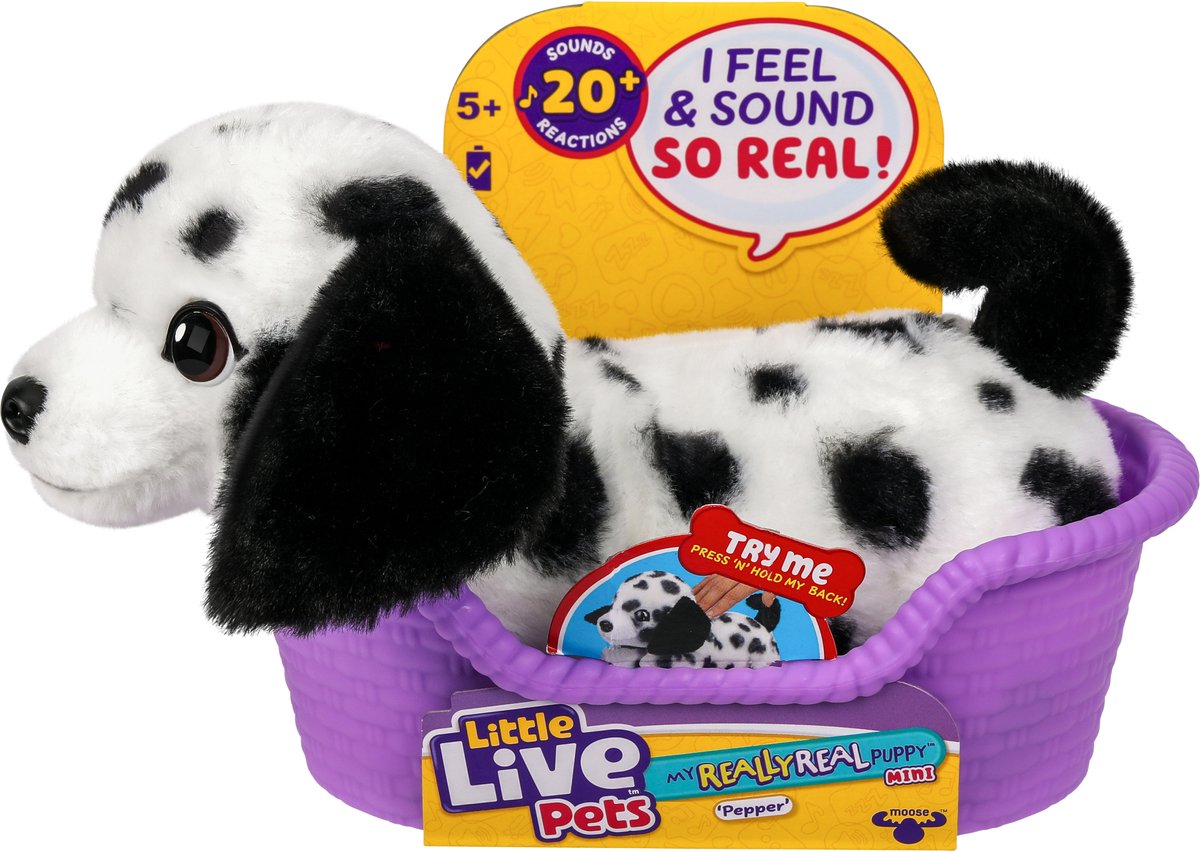 Little Live Pets My Really Real Puppy mini Pepper