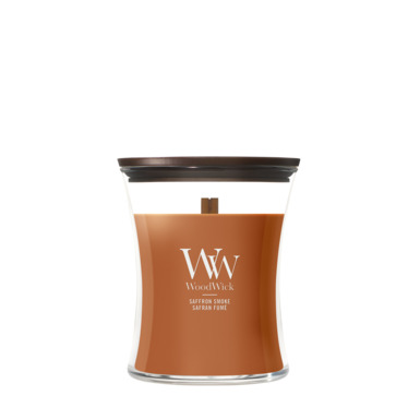 Woodwick Kaars Saffron Smoke Medium - 10x11.4 cm - 60 Branduren