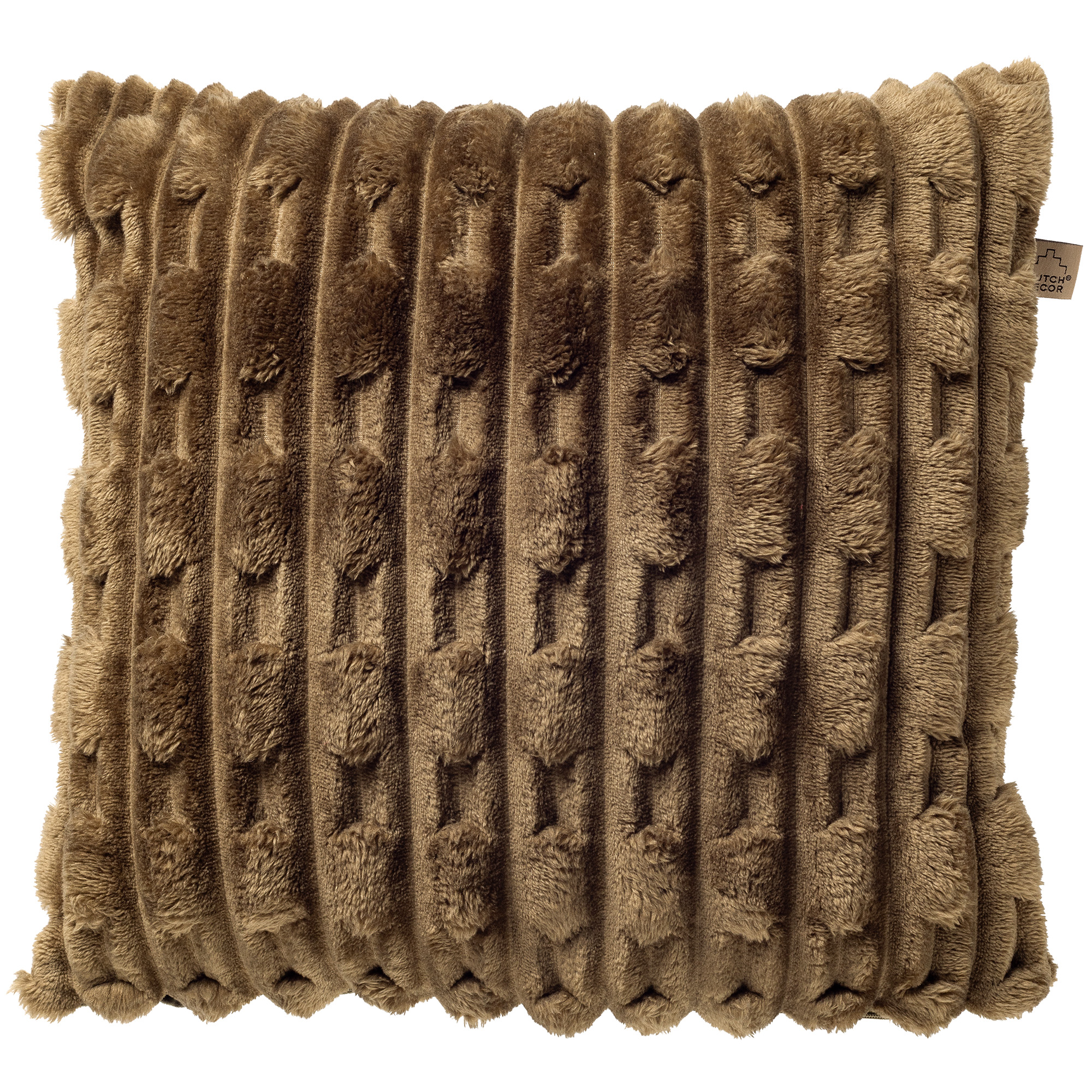 Dutch Decor Sierkussen Luca 45x45 cm Recycled Military Olive