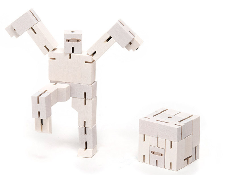 Cubebot Ninja Micro 10.8x3.8 cm Wit