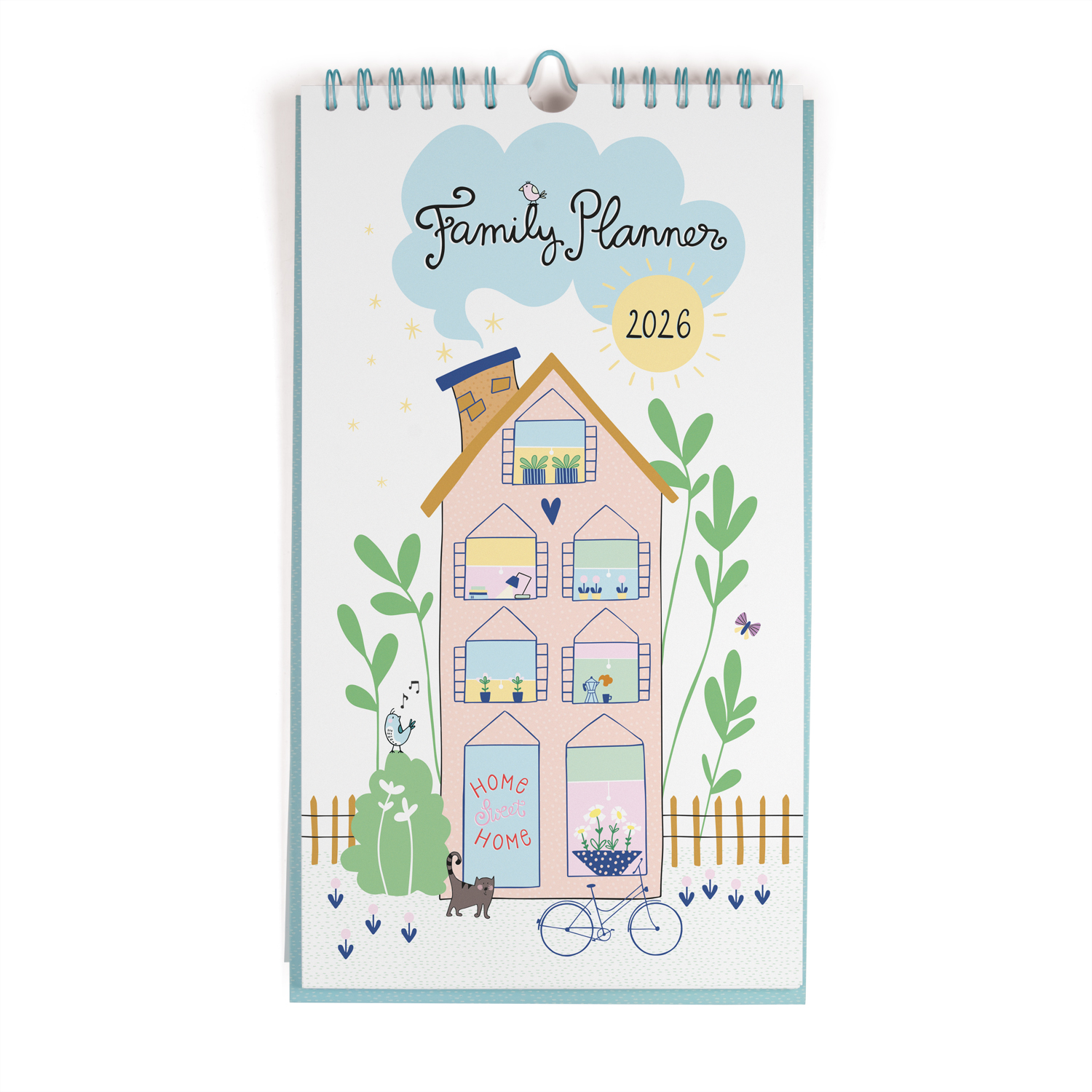 Paperclip Familieplanner 2026 Funny Side 1week/pag 21x36.8 cm