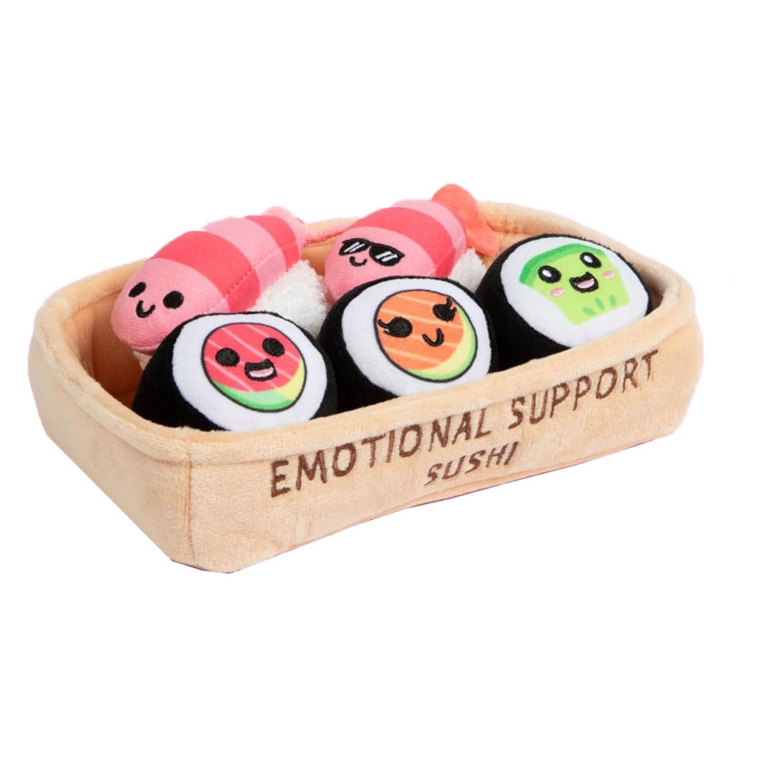 Emotional Support Sushi, Pluche