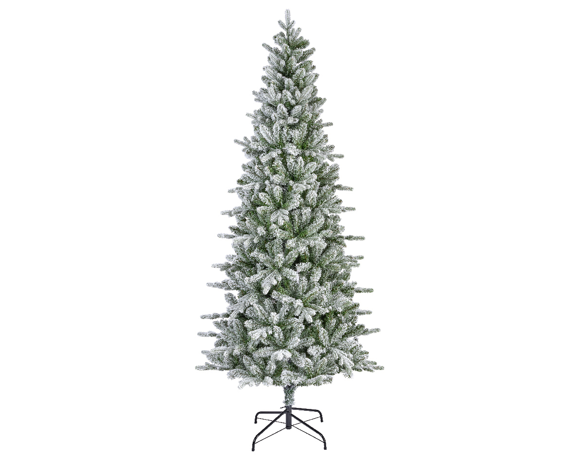 Kerstboom Killington Snowy 180x93 cm - 861 Tips - PE/PVC