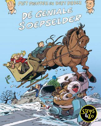 Stripverhaal Piet Pienter en Bert Bibber De geniale Soepselder