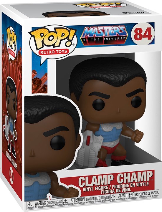 Funko Pop! Retro Toys - Masters of The Universe: Clamp Champ 84 Funko Pop! Retro Toys - Masters of The Universe: Clamp Champ 84