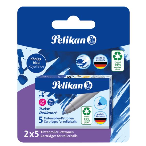 Pelikan Inktvullingen voor Pelikano/Twist 2x5 stuks Blauw