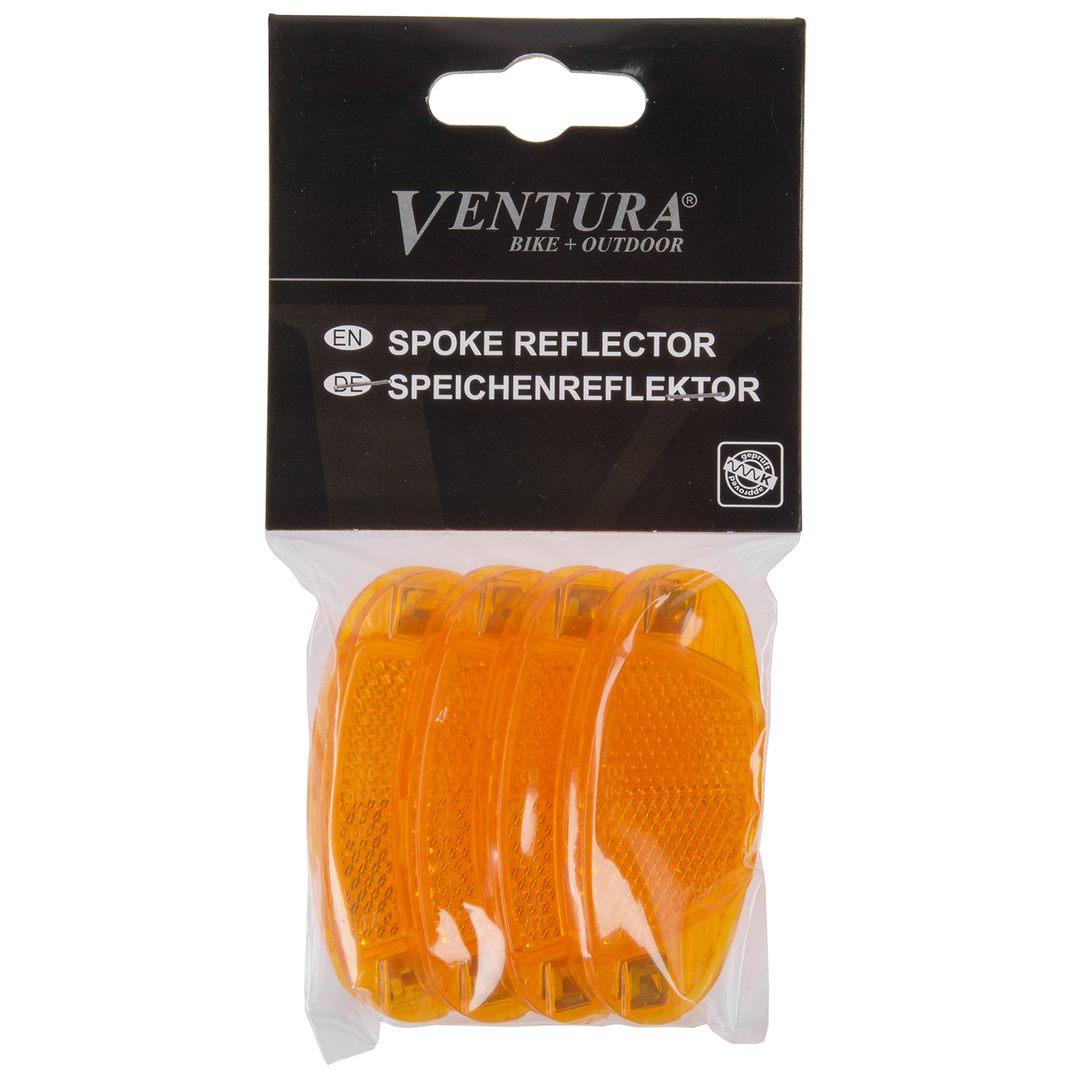 Ventura Spaak Reflectoren 4 stuks oranje