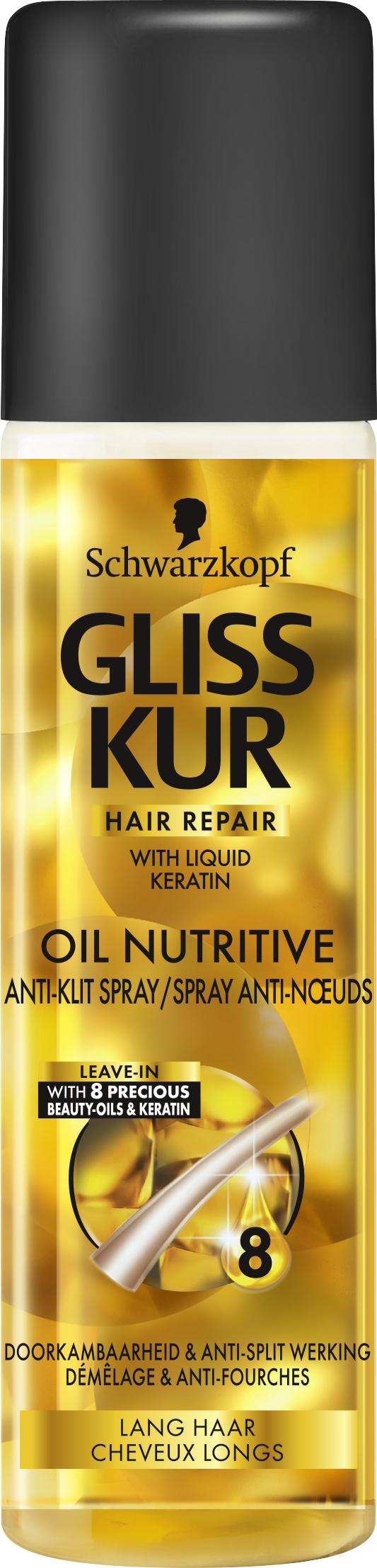 Gliss Kur Anti-Klit Spray Oil Nutritive 200ml
